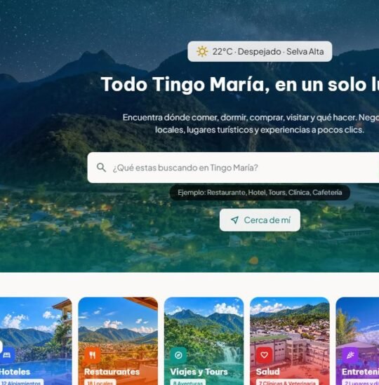 Somos Tingo María – directorio web